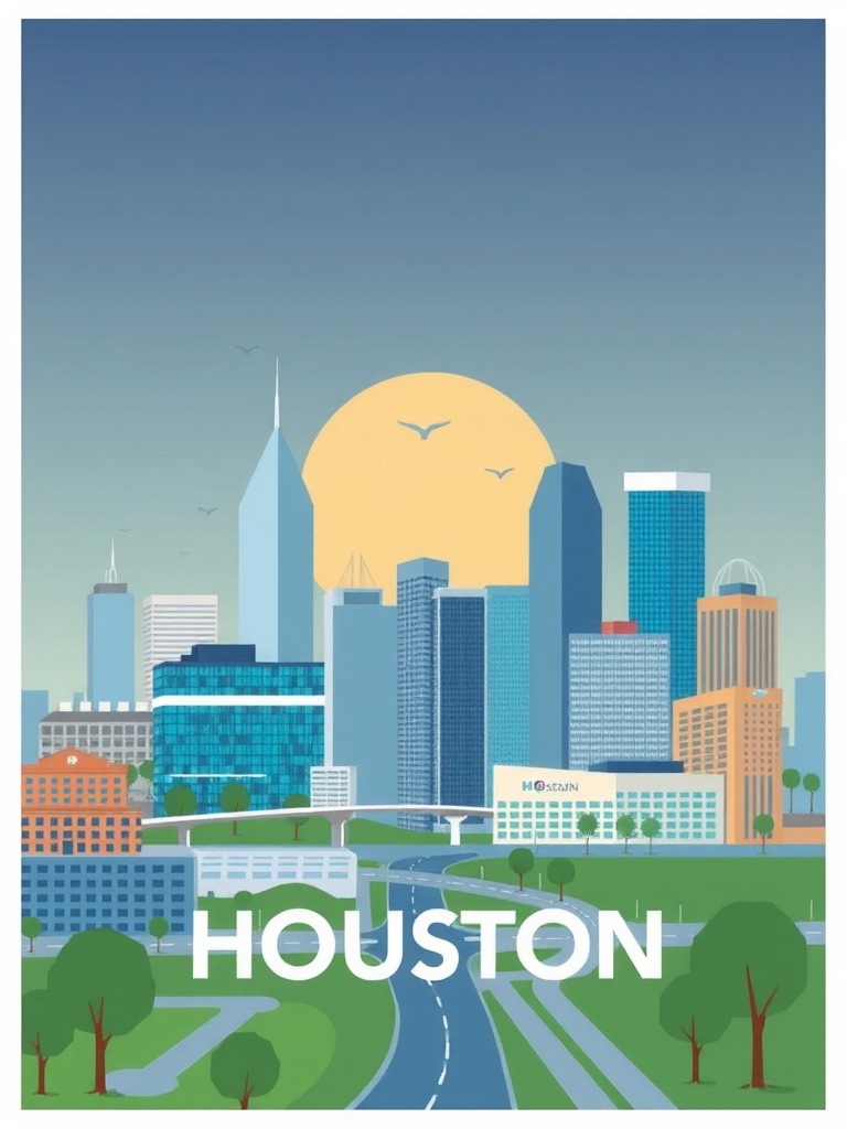 Houston real estate image